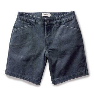 Taylor Stitch - The Camp Short - Navy Chipped Canvas